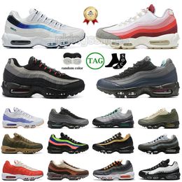 OG 95 95S Chaussures de course Mentes Femmes Fentorations extérieures Anatomie Aegean Storm Pink Beam Black Neon Sketch Greedy 3.0 Athletic Walking Big Size Sneakers