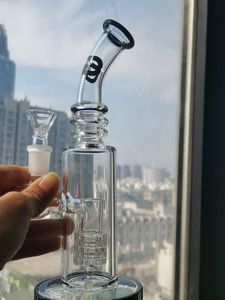 Matrix Perc percolator Bongs Water Pipes beaker dab Rigs Hookahs Bubbler Smoking Glass pipe With 14mm glass Bowl