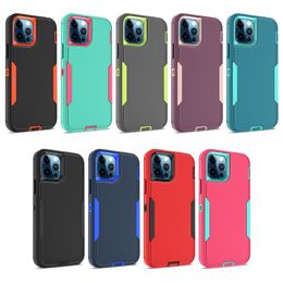 Amazon Heavy Duty Phone Cases voor iPhone 12 Pro Max 12Pro iPhone11 11Promax 6 7 8 XR XSMAX Case Double Color Anti-Shockproof heeft magnetische functie