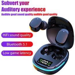 Amazon Hot verkoopt G9S Bluetooth-headset Power Display Binaural Stereo In-Ear Sports Portable TWS met hoofdtelefoon van de oplaadkas