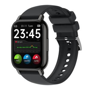 Amazon vente chaude montre intelligente P66 écran tactile 1.85 pouces IPS femmes hommes sport Fitness IP68 étanche montre musique Smartwatch