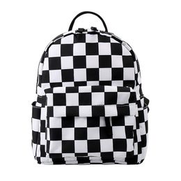 Le sac à plaid en noir et blanc le plus vendu d'Amazon a été le minibag école imprimé imperméable à haute définition imperméable à haute définition