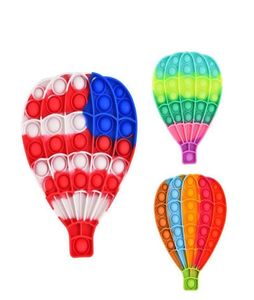 Amazon Verkoop Silicone Decompression Toy Rainbow Air Ballon Bubble Toys Kids Educatief speelgoed Factory Outlet2058516