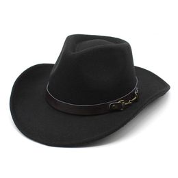 Amazon Western Denim Hat, wollen vilten gevormde denimhoed, heren- en dames rand, hoed buitenhoed