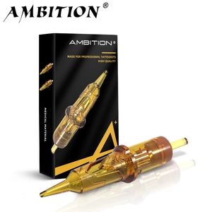 Ambition Glory RL 08/10/12 Tattoo Cartridge Naalden Wegwerp Gesteriliseerde Veiligheid Tattoo Naald voor Cartridge Machine Grips 20 stuks 240102