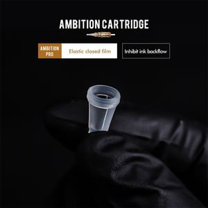 Ambition Tattoo Cartucho Agujas Round Shader 0.35mm 3RS 5RS 7RS 9RS 11RS 14RS Para embalaje de color y sombra 210323
