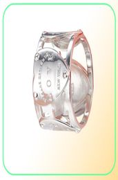 AMC Boda Classic Classic Bread Ring Men's Sterling Silver S925 Ladies Rings Productos de Alta Calidad4451990
