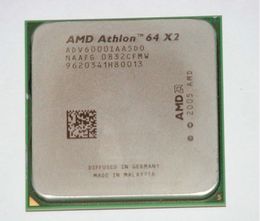 Processeur AMD Athlon 64 X2 6000+ Processeur double cœur AM2 à 3,1 GHz