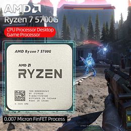 AMD NIEUW RYZEN 7 5700G R7 5700G CPU NIEUWE Deskop Gamer Office Processor 3.8 GHz acht-core 16-thread 65W Processor Socket AM4