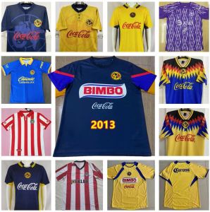 América Retro Soccer Jersey 2004 2005 2006 98 99 2013 Club Camisetas de fútbol 1995 1996 04 05 06 C.BLANCO Vintage Classic Football Soccer