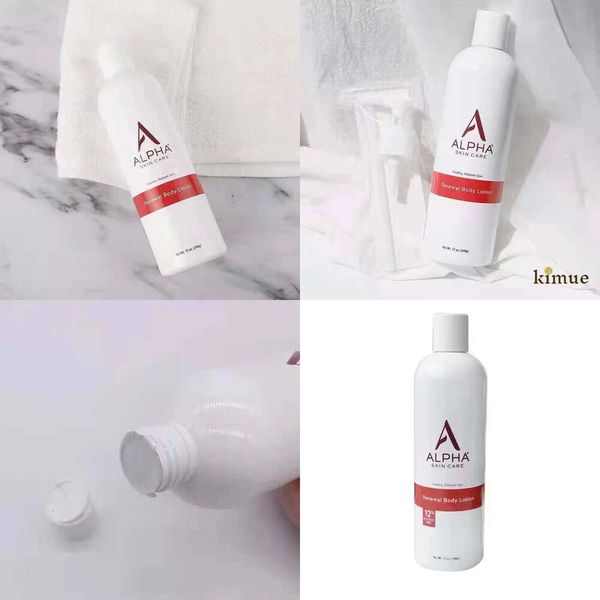 Lotion pour le corps aux acides de fruits Alpha américain, lotion hydratante et hydratante pour femmes, anti-peau d'automne et d'hiver, 340g