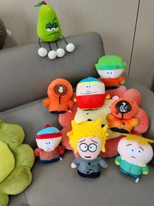 Muñeco de peluche de dibujos animados de la banda americana South Park, muñeco de peluche de Stan Kyle Kenny Catterman, colgante de almohada de peluche, regalo de cumpleaños para niños