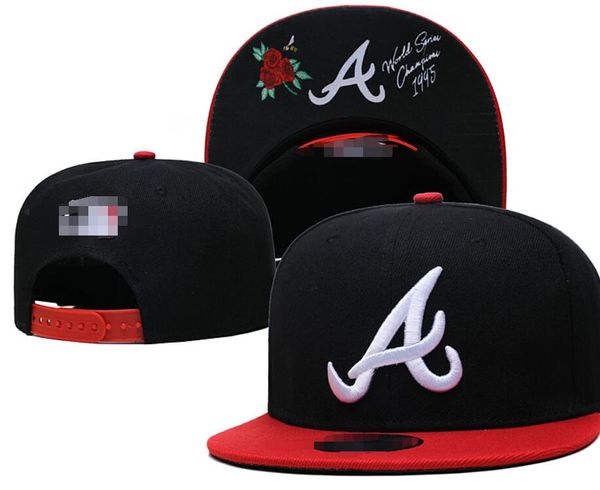 American Baseball Braves Snapback Los Angeles Hats Chicago La Ny Pittsburgh New York Boston Casquette Champion des champions du monde des World Series CAPS A21 A21