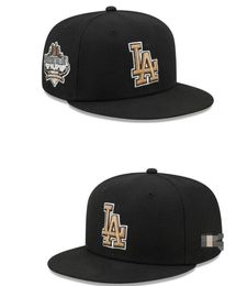 American Baseball Dodgers Snapback Los Angeles Hats Chicago La Ny Pittsburgh New York Boston Casquette Champion des champions du monde des World Series Caps A7