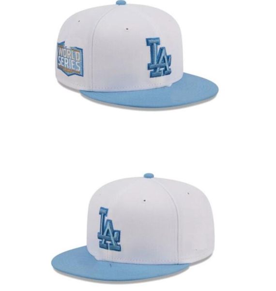 American Baseball Dodgers Snapback Los Angeles Chapeaux Chicago LA NY Pittsburgh Designer de luxe San Diego Boston Casquette Sports OAKLAND Casquettes réglables