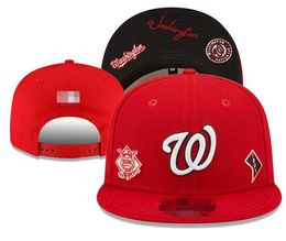 American Baseball Nationals Snapback Los Angeles hoeden Chicago La Pittsburgh New York Boston Casquette Sports Champs World Series Champions Verstelbare caps A5