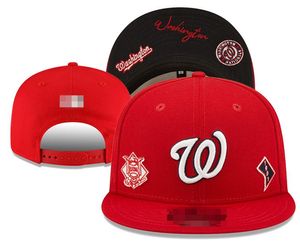 American Baseball Nationals Snapback Los Angeles hoeden Chicago La Pittsburgh New York Boston Casquette Sports Champs World Series Champions Verstelbare caps A5