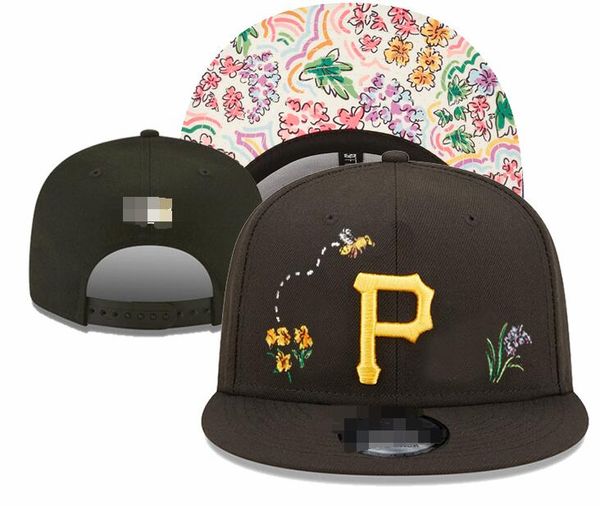 Piratas de béisbol americanos Snapback Los Angeles Hats Chicago La NY Pittsburgh New York Boston Casquette Campeones de los campeones de los campeones mundiales Campeones A17 A17