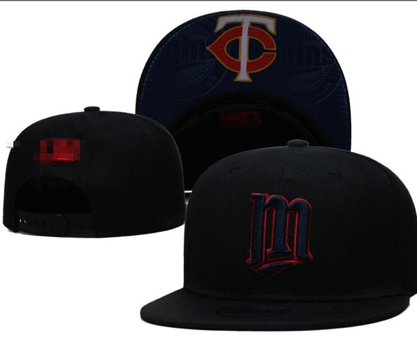 Twins de baseball américain Snapback Los Angeles Chicago La Ny Pittsburgh New York Boston Casquette Sports Champs Champions World Series CAPS A2