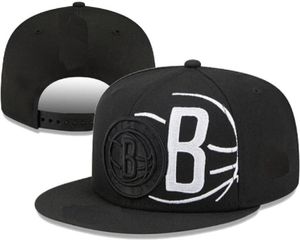 American Basketball Brooklyn'''Nets'''Snapback Hats Teams Luxury Designer Finals Champions Locker Casquette Sports Hat Strapback Snap Back Adjustable Cap A0