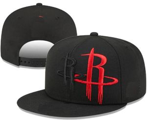 American Basketball Houston''Rocket'''snapback Chapeaux Teams Luxury Designer Finales Champions Locker Casquette Sports Hat Strapback Snap Back Adjustable Cap ajusté