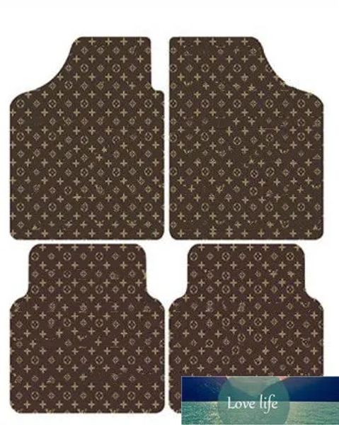 Tapis de pied Anti-salissure pour voiture américaine, universel, facile à nettoyer, antidérapant, résistant à l'usure, lavable en daim