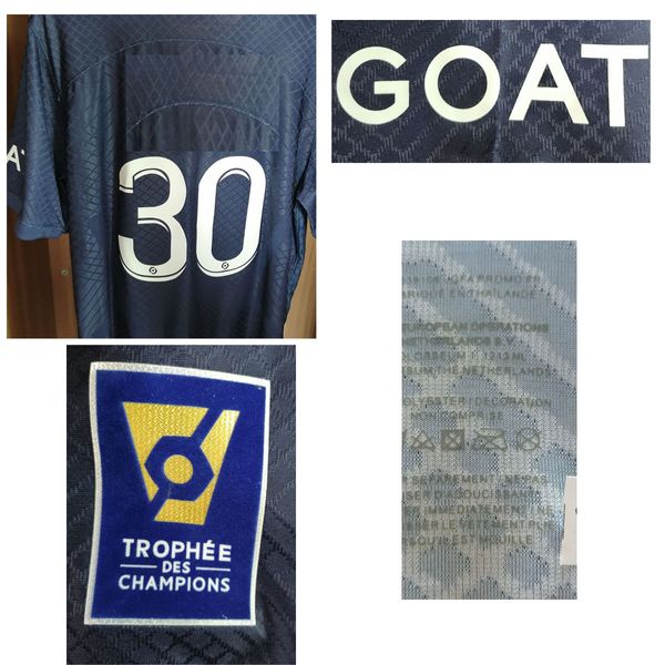 Vêtements de Football universitaire américain, Maillot de sport porté par le joueur, numéro du Trophée Des Champions, nom personnalisé, numéro, 2022