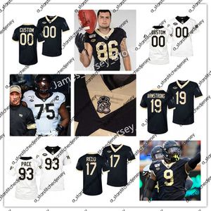 American College Football Wear 2022 NCAA Custom Wake Forest Maillot de football cousu 14 Justice Ellison 10 Sam Hartman 19 Bill Armstrong 12 Luke Masterson 83 Taylor M