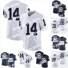 Vêtements de football universitaire américain #5 Jahan Dotson College #14 Sean Clifford Christian Veilleux #9 Trace McSorley #26 Saquon Barkley #11 Micah Parsons Keyvone Lee #24 Ak