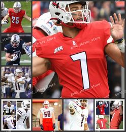 American College Football-kleding American College Football-kleding Heren Duquesne Dukes op maat gestikt voetbalshirt Jalin Cooper Noah Palmer DeMarcus Townsend Quan