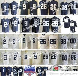 American College Football Wear American College Football Wear NCAA Penn State Nittany Lions College Football Wear #26 Saquon Barkley 9 Trace McSorley 88 Mike Gesick
