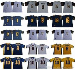 American College Football Wear College California Golden Bear 8 Aaron Rodgers Jersey College 1 DeSean Jackson 10 Marshawn Lynch 17 Vic Wharton III Melquise Stovall 1