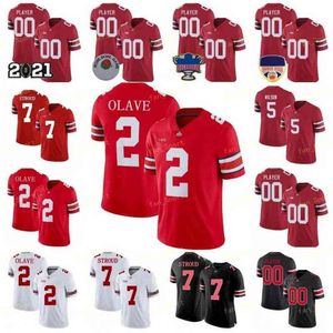 American College Football Wear College Custom Ohio State Buckeyes Football Jersey 15 Ezekiel Elliott 4 Julian Fleming 2 Chase Young 2 J.K. Dobbins 33 Maestro Teague II