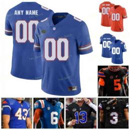 American College Football Wear College Florida Gators Football Jersey NCAA College 15 Tim Tebow 22 Emmitt Smith 11 Kyle Trask 13 Feleipe Fra