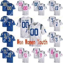 American College Football Wear College NCAA College Jerseys UCLA Bruins 1 Alterraun Verner 10 Demetric Felton 51 Aaron Wallace 2 Kyle