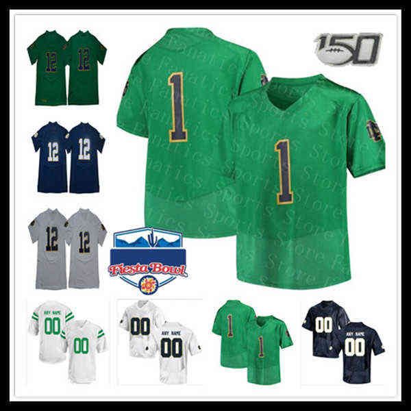 Vêtements de football universitaire américain Custom Fighting Irish ND College Football Jersey Joe Montana Jack Coan Kyren Williams Kevin Austin Jr. JD Ber
