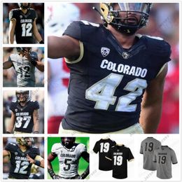 American College Football Wear Custom NCAA Colorado Buffaloes College Football Stitched Jersey heren dames jeugd Terrance Lang Shay Fields Steven Montez Tony Brown