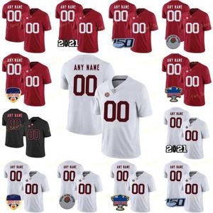 American College Football Wear Custom NCAA College Alabama voetbalshirt 9 Bryce Young 6 Trey Sanders 4 Brian Robinson Jr. 65 JC Latham 76 Brockermeyer 73 Evan Neal