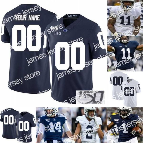 American College Football porte personnalisé Penn State Nittany Lions Marcus Allen Jerseys de football universitaire Trace McSorley Micah Parson Saquon Barkley PSU Jersey Me