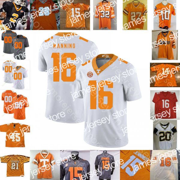 American College Football Wear Custom Tennessee Volunteers Football Jersey NCAA College Eric Berry Doug Atkins Patterson Jamal Lewis James Stewart Heath Shuler Sl