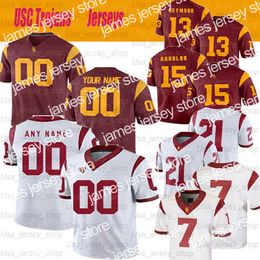 American College Football Wear Custom USC Trojans # 6 Cody Kessler # 7 TJ McDonald # 9 Marqise Lee # 11 Matt Leinart Jerseys