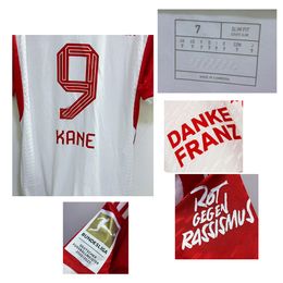 American College Football Wear DANKE FRANZ Jersey KANE SANE Coman Muller Gnabry Kimmich Davies Minjae Maillot avec sponsor complet