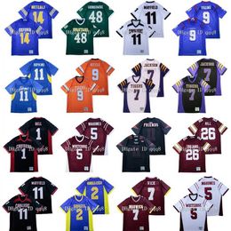 American College Football Wear High School 9 George Kittle 11 Stranger Things Friends 11 DeAndre Hopkins 9 Chase Young 48 Rob Gronkowski 14 DK Metcalf voetbaljersey