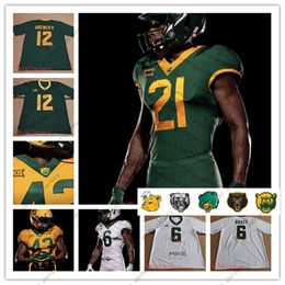 American College Football Wear NCAA Custom Baylor Bears Football Jersey MIKE SINGLETARY Don Trull Jame Lynch Bryce Petty Hager Andrew Billings Kendall Wright Terra