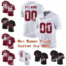 American College Football Wear Nik1 NCAA College Jerseys Stanford Cardinal 5 Christian McCaffrey 52 David DeCastro 7 Aziz Shittu 7 John Elway Custom Football Stitch