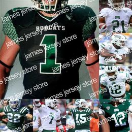 American College Football-kleding Ohio Bobcats-voetbalshirt NCAA College Nathan Rourke OShaan Allison DeMontre Tuggle Isiah Cox Shane Hooks Ryan Luehrman Austin