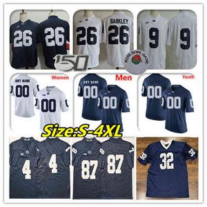 Vêtements de football universitaire américain Penn State Nittany PSU Maillot de football Sean Clifford Ta'Quan Roberson Noah Cain Keyvone Lee Jahan Dotson Park