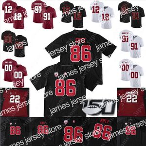 Maillot de football universitaire américain Stanford Cardinal Thomas Booker Kyu Blu Kelly Zahran Manley Fox Dalyn Wade-Perry Jimmy Wyrick Gabe Reid Ryan Johnson