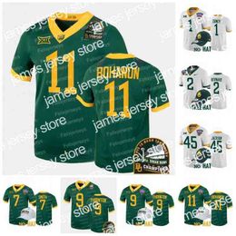 American College Football Wear Thr Baylor Bears 2022 Sugar Bowl Champions CFP Jersey 11 Gerry Bohanon 7 Abram Smith 9 Tyquan Thornton 2 Terrel Bernard 45 Bryson Jackso