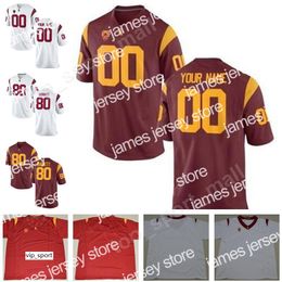 Vêtements de football universitaire américain USC Trojans Football Ronald Jones II Jersey personnalisé College Chase McGrath Deontay Burnett Tyler Vaughns 4 Steven Mitchell Jr